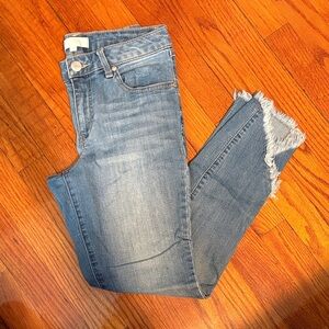 1822 Denim Light Blue Cropped Jeans